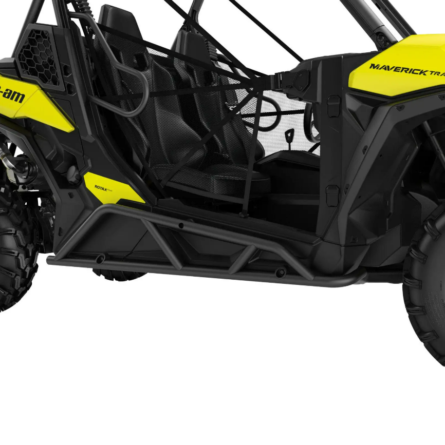 Защита порогов (чёрная) для BRP Can-Am Maverick Trail | Sport 715003689