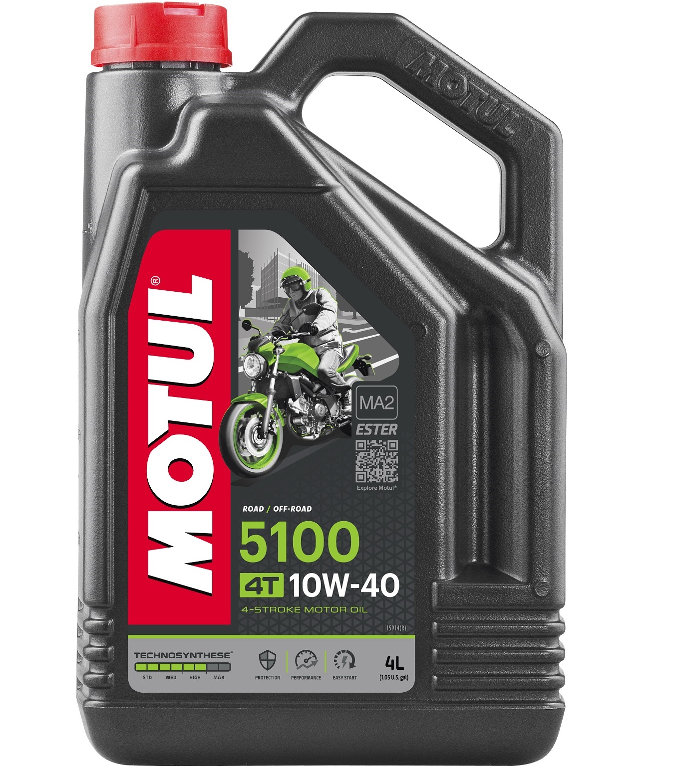 Моторное масло Motul 5100 10W40 4 литра 104068