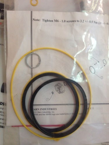 Комплект сальников лебедки Warn RT XT 25 30   74925