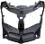 Облицовка фары черная для снегоходов BRP Ski-Doo Summit Freeride G4 2017-2021" 517305746