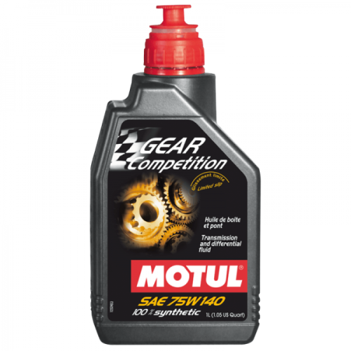 Масло MOTUL GEAR FF COMPETITION 75W-140 (1 ЛИТР) 101161 105779