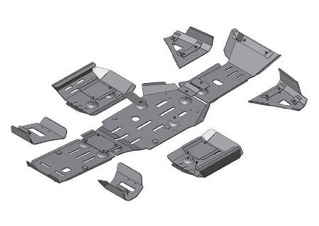 Защита днища для квадроцикла