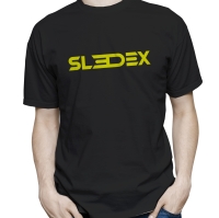 Футболка Sledex (черная) 001-SLEDEX-BLACK-XL