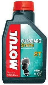 Масло для лодочного мотора Motul Outboard SYNTH 2T 101722 101723 1 Литр