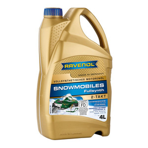 Масло для 2-Такт снегоходов RAVENOL Snowmobiles Fullsynth. 2-Takt (4 л) new 1151310-004 1151310-004-01-999