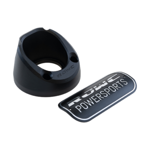 Задняя (Торцевая) крышка глушителя Rjwc Krossflow и пластина с логотипом, подходит так же для глушителей серии Mud Edition 1310KF