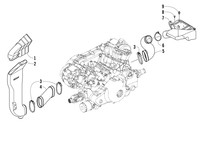 Патрубок шноркеля вариатора квадроцикла Arctic Cat 1000 0413-139