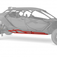 Защита порогов (красная) для BRP Can-am Maverick R MAX 2025 715009922