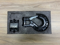 Крюк для лебедки в комплекте с ограничителем (черный) HOOK-B