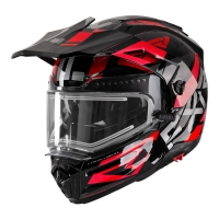 Шлем FXR Maverick X с подогревом (Black Red) 220623-1020