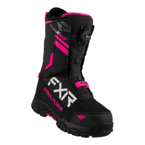 Ботинки FXR Helium BOA (Black Fuchsia) с утеплителем 210705-1090