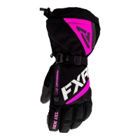Перчатки FXR Fusion с утеплителем Black Elec Pink (XS) 220833-1094-04