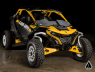 Стекло лобовое половинка Assault Industries для Can-Am Maverick R HWS-CA-MAVR-72