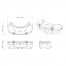 Кофр задний LinQ 87 л. для квадроцикла BRP Can-Am Outlander G3 (кроме MAX) 715009499