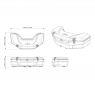 Кофр задний LinQ 87 л. для BRP Can-am G3L и Maverick R 715009312