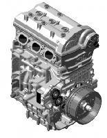 Двигатель для квадроцикла BRP Can-Am Maverick R (объем 900 см³., мощность 220 л с.) 420099601 Двигатель для квадроцикла BRP Can-Am Maverick R (объем 900 см³., мощность 220 л с.) 420099601