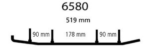 Коньки 3S (подрез) для лыж снегохода Yamaha Viking 540 Apex Nitro VK PRO RS Vector Venture 8GP-23731-00-00 EYV3-6580 WYV-6580 4505-03