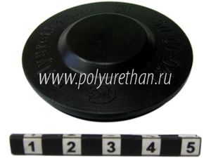 Колпачок (заглушка) катка снегохода 50-00-049 8HF-47317-00-00 PU54/M87/черный