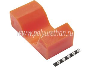 Буфер лыжи 50-03-046 8HG-23743-00 PU54/M71/оранжевый