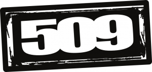 Наклейка 509 Logo- 12" 509-STK-LO12-10