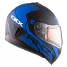Шлем модуляр CKX TRANZ 1,5 Ams DL+EDL Caliber матовый синий 511992