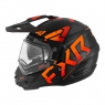 Шлем с подогревом FXR TORQUE X TEAM Black Orange