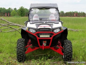 Бампер передний спортивный черный квадроцикла Polaris RZR XP 900 800 S 570 Super ATV FB-P-RZR11-WB