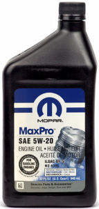 Масло моторное MOPAR MaxPro 5w20 SN Plus GF-5 0,946л 68518202AA