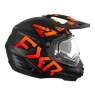 Шлем с подогревом FXR TORQUE X TEAM Black Orange