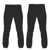 Мужские флисовые брюки Level. Black 700201-23-333