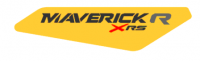 Наклейка крышки бака правая (Neo Yellow) для BRP Can-Am Maverick R 704909284