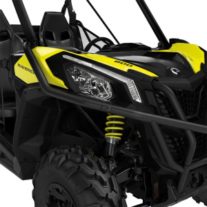 Передние угловые защитные накладки бампера Trail (черные) для BRP Can-am Maverick Trail & Sport 715004912
