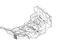 Задняя багажная площадка (пластик) для квадроцикла BRP Maverick X3 (CE) 715008507