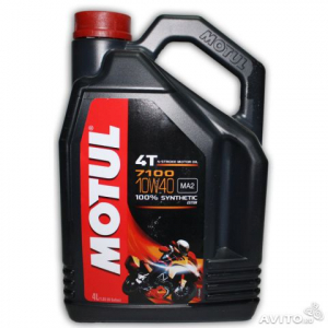 Моторное масло Motul 7100 10W40 4 литра 104092