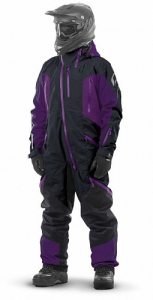 Комбинезон (моносьют) для снегохода Dragonfly Extreme 2020 Black-Purple 820200-20-388 (Размер М)