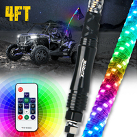 Флагшток RGB с LED подсветкой и Bluetooth для управления с телефона BTR801-09 BTR801-12 BTR801-15 1,5 м