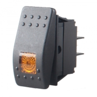 Кнопка универсальная с подсветкой E support CXCP180B (Красная)