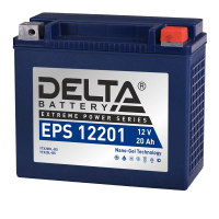 Аккумулятор для квадроцикла Delta EPS 12201 (повышенной пусковой ток) YTX20HL-BS 410301203 YTX20L-BS