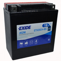 Aккумулятор EXIDE ETX20CH-BS YTX20CH-BS