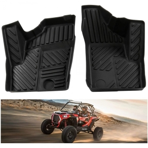 Резиновые коврики в салон Polaris RZR 1000/ 900 /RZR XP Turbo Kemimoto VPFLPO2U1 FTVFM001