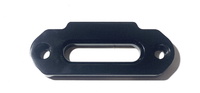 Клюз алюминиевый черный для лебедок с синтетическим тросом (125мм) RL125-BLACK
