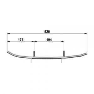 Коньки лыж усиленные 160 мм Sledex для Lynx, Ski-Doo 605349311 / 605352283 / 605352643 / ELX3-8350-1 / WLX-8350-1 3345-03  SLD-0081-014