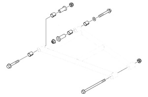 Втулка нижнего рычага Arctic Cat заменяет SM-08249 SM-08185-2