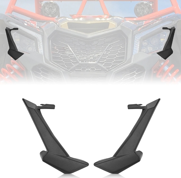 Пластиковая накладка фар квадроцикла BRP Can-Am Maverick X3 705010629 705010629N