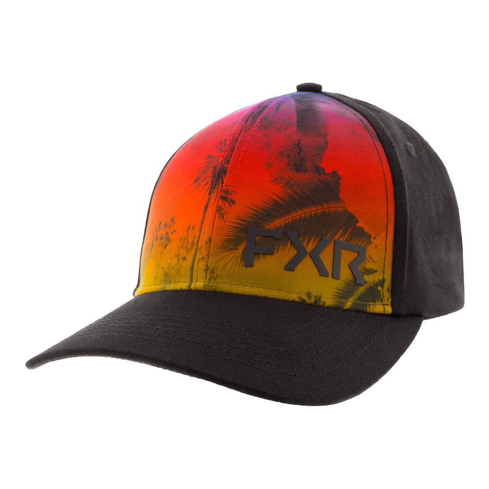 Кепка (бейсболка) FXR Evo Tropical Black 231941-9710 Размер S/M