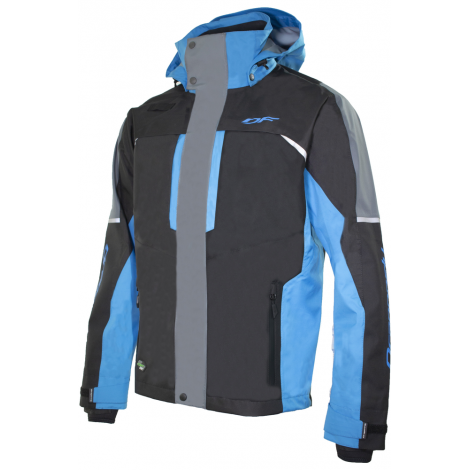 Мембранная куртка DragonFly QUAD PRO BLACK-BLUE 2021 (Размер S) 400117-21-433-S