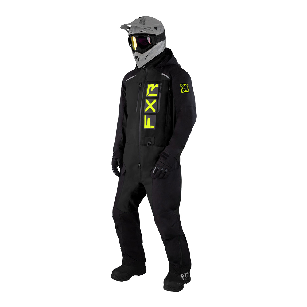 Комбинезон FXR Recruit (Black HiVis) F.A.S.T. с утеплителем 232813-1065 Размер L