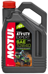 Моторное масло полусинтетическое Motul ATV-UTV Expert 10W40 4T 1L 4L 105938 105939 1 Литр