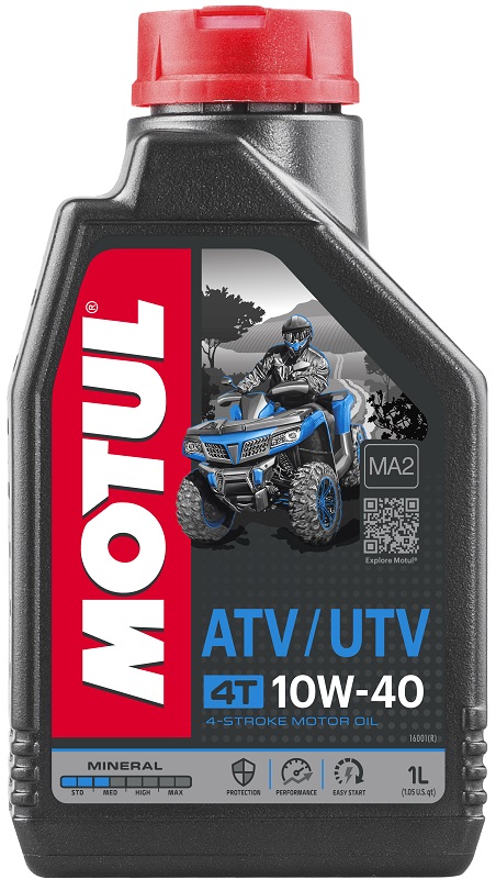 Моторное масло минеральное Motul ATV-UTV 10W40 4T 1L 4L 105878 105879 1 Литр