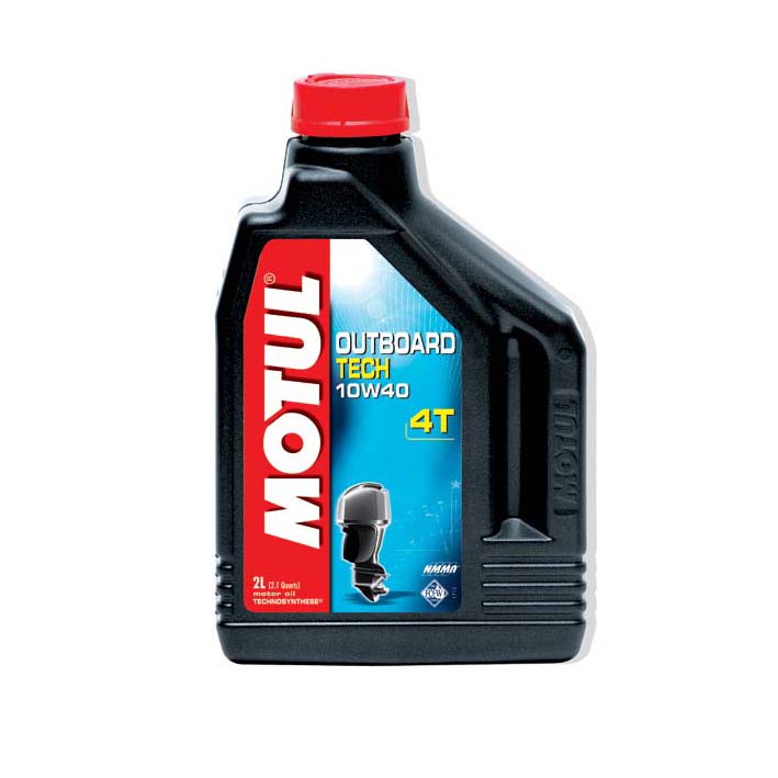 Масло для лодочного мотора Motul Outboard Tech 4T 10W-40 Technosynt  5L 101750